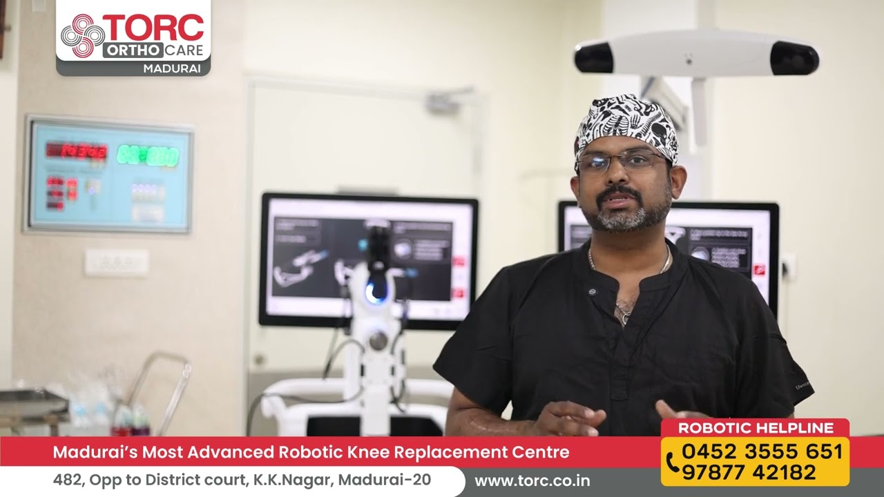 Madurai's most advanced Knee Replacement JOHNSON &JOHNSON Robot| Madurai's Knee Replacement centre
