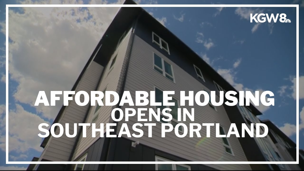 Affordable housing project opens in Southeast Portland