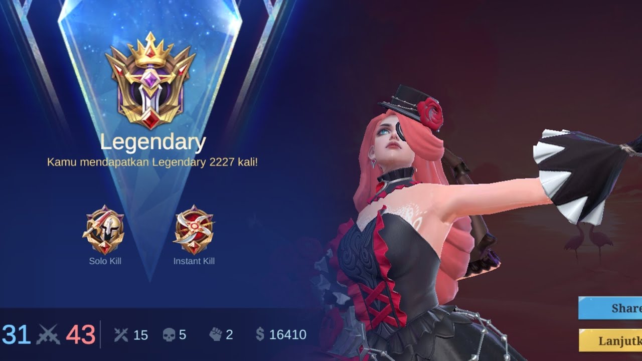 lesley bertemu bocil fomo#mobilelegends #mlbb 