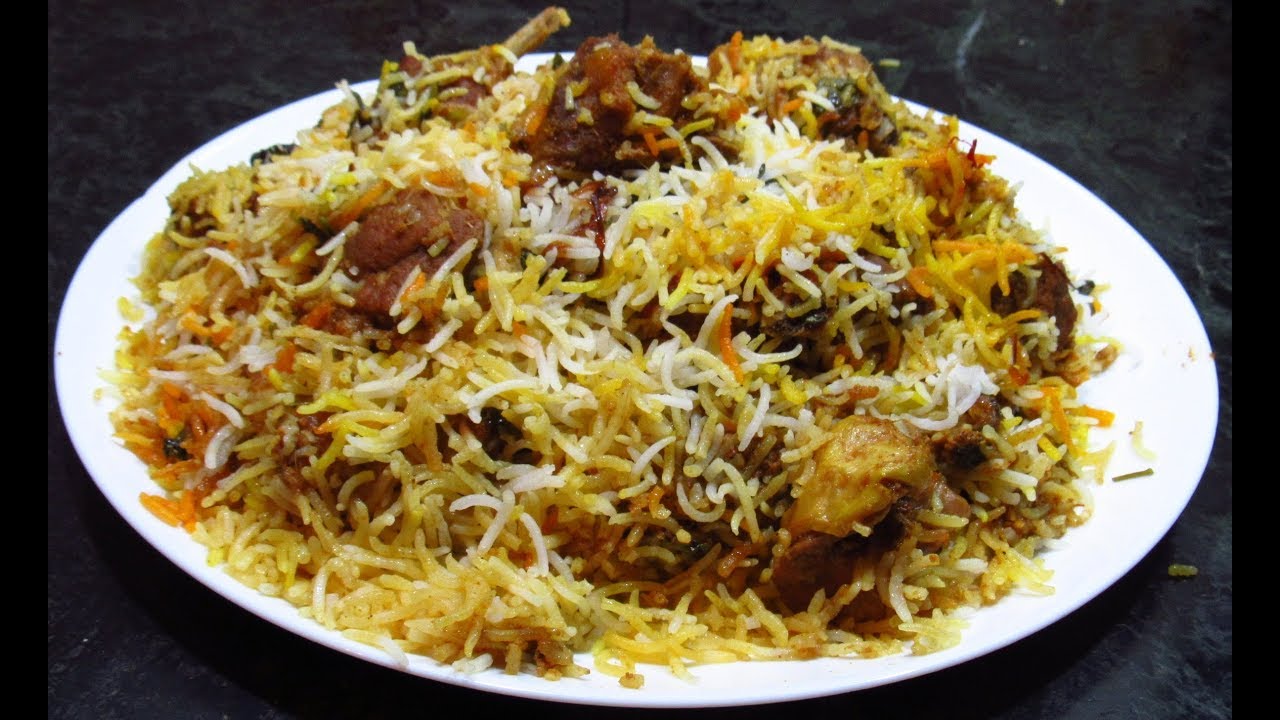 Hyderabadi mutton dum biryani | Foodland mumbai