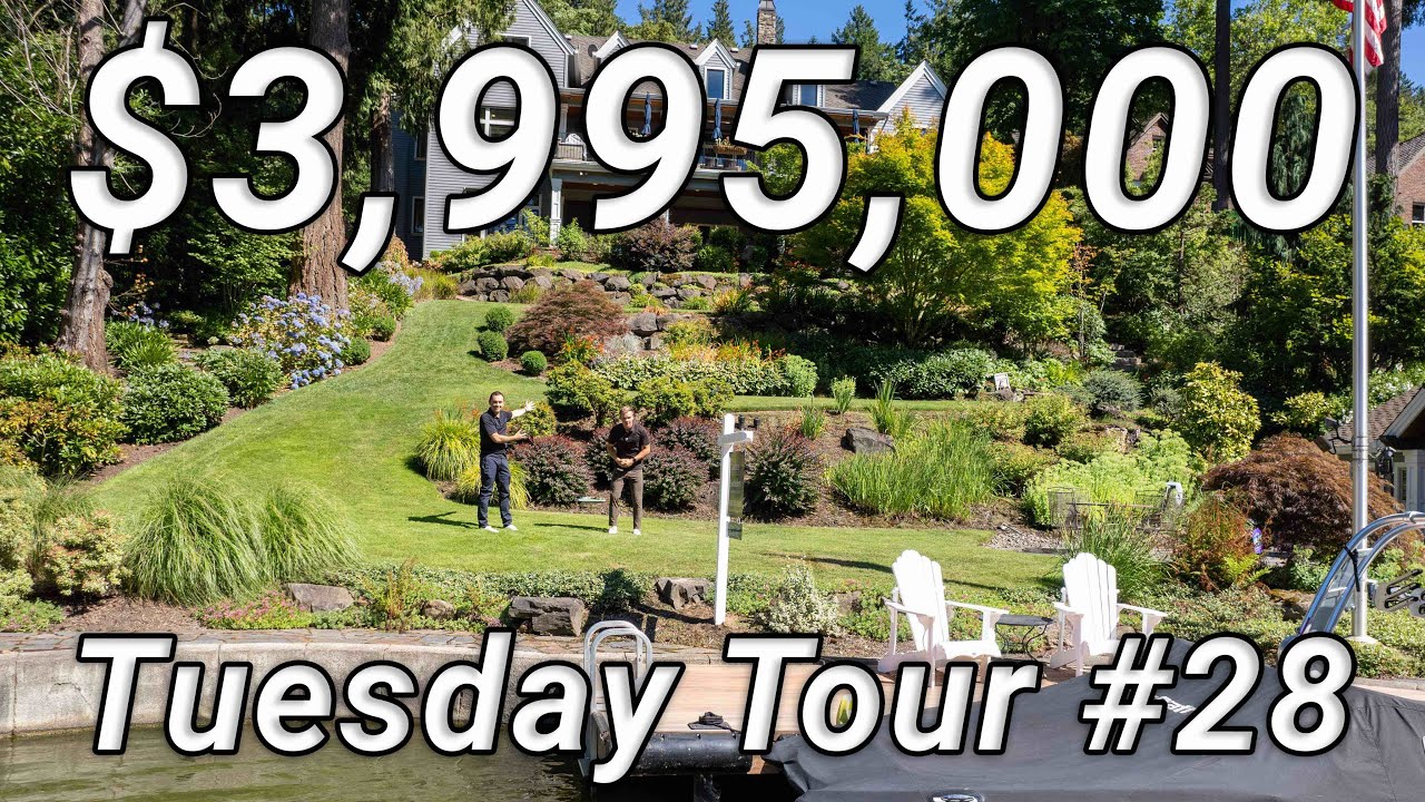 NEW $4M Waterfront Listing in Lake Oswego Oregon