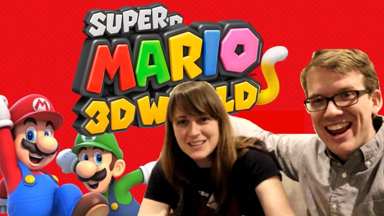 Хэнк и Кэтрин играют в Super Mario 3D World!