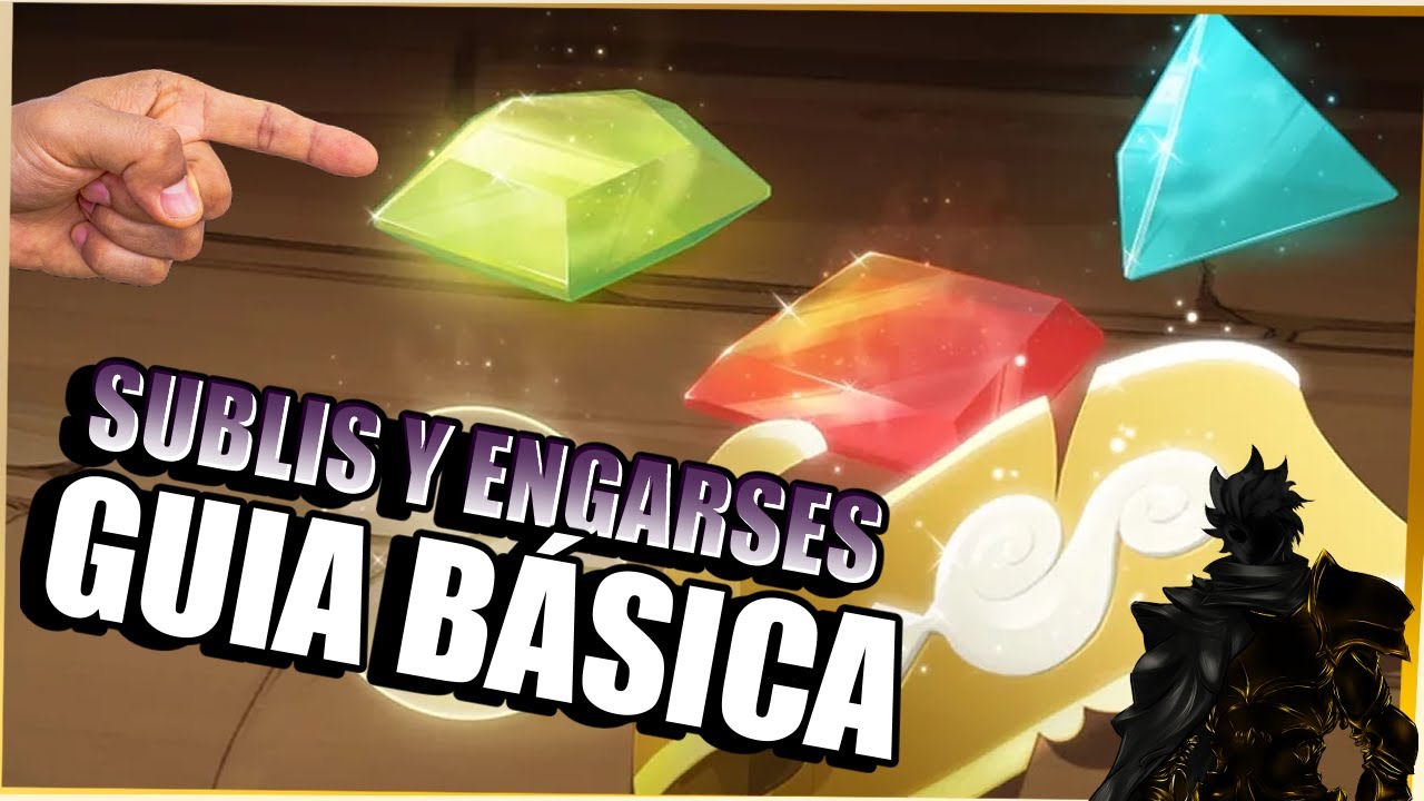 Wakfu sublimaciones y engarces Guía básica