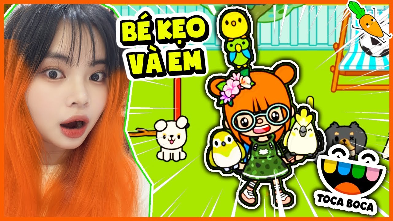 Kamui Tìm Thấy BÉ KẸO Và EM VẸT MÁ HỒNG Trong Toca Boca
