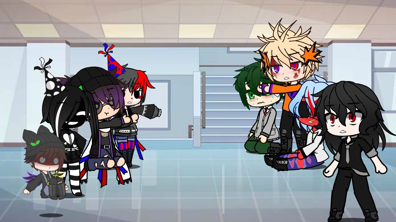 Afton kids + ennard and me meetd mha! read desc