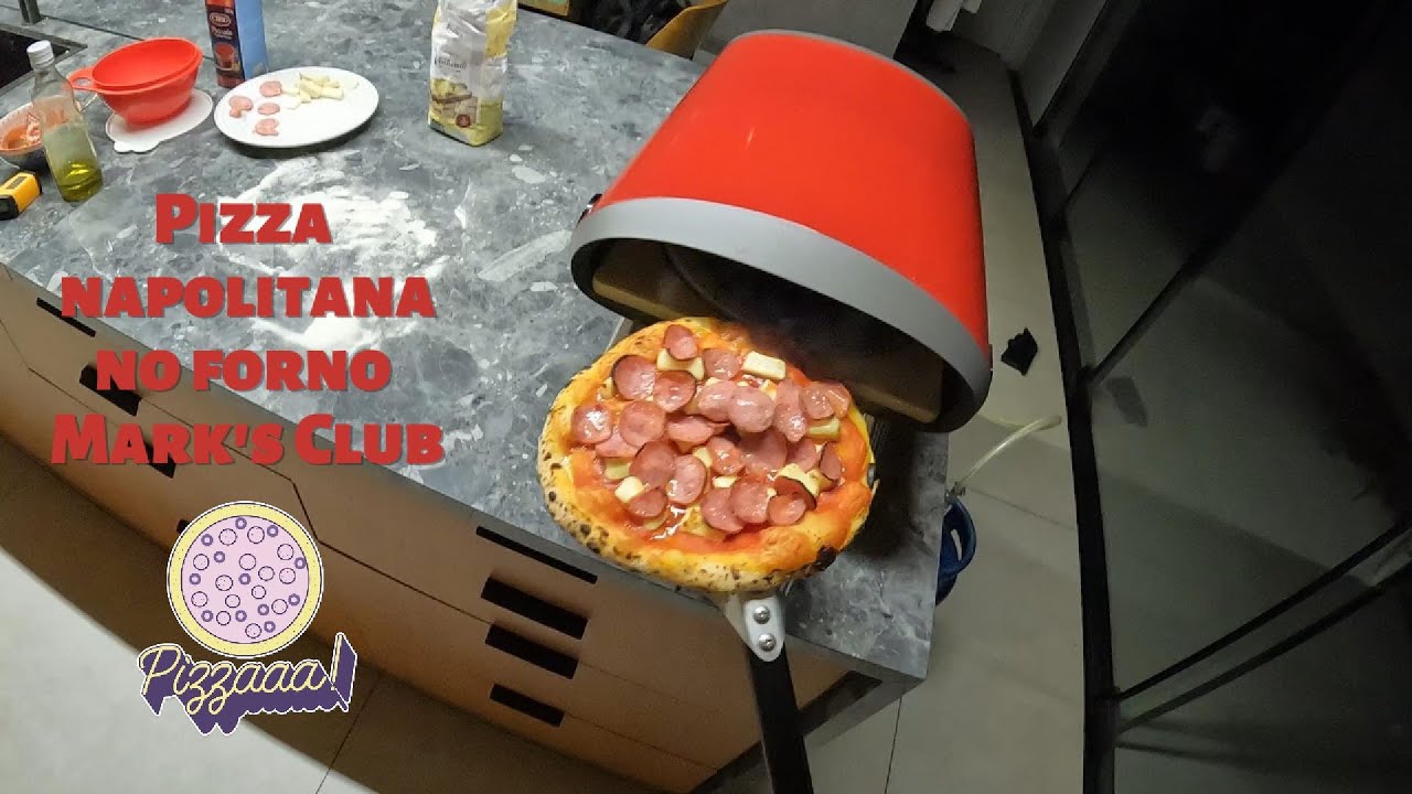 Pizza napolitana no forno Mark's Club!