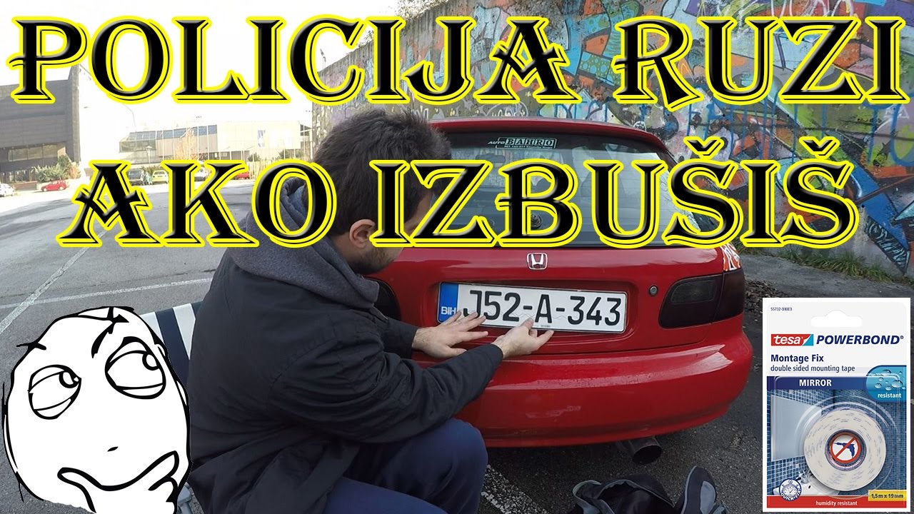 HOW TO / URADI SAM: KAKO I SA KOJIM LJEPILOM FIKSIRATI TABLICU