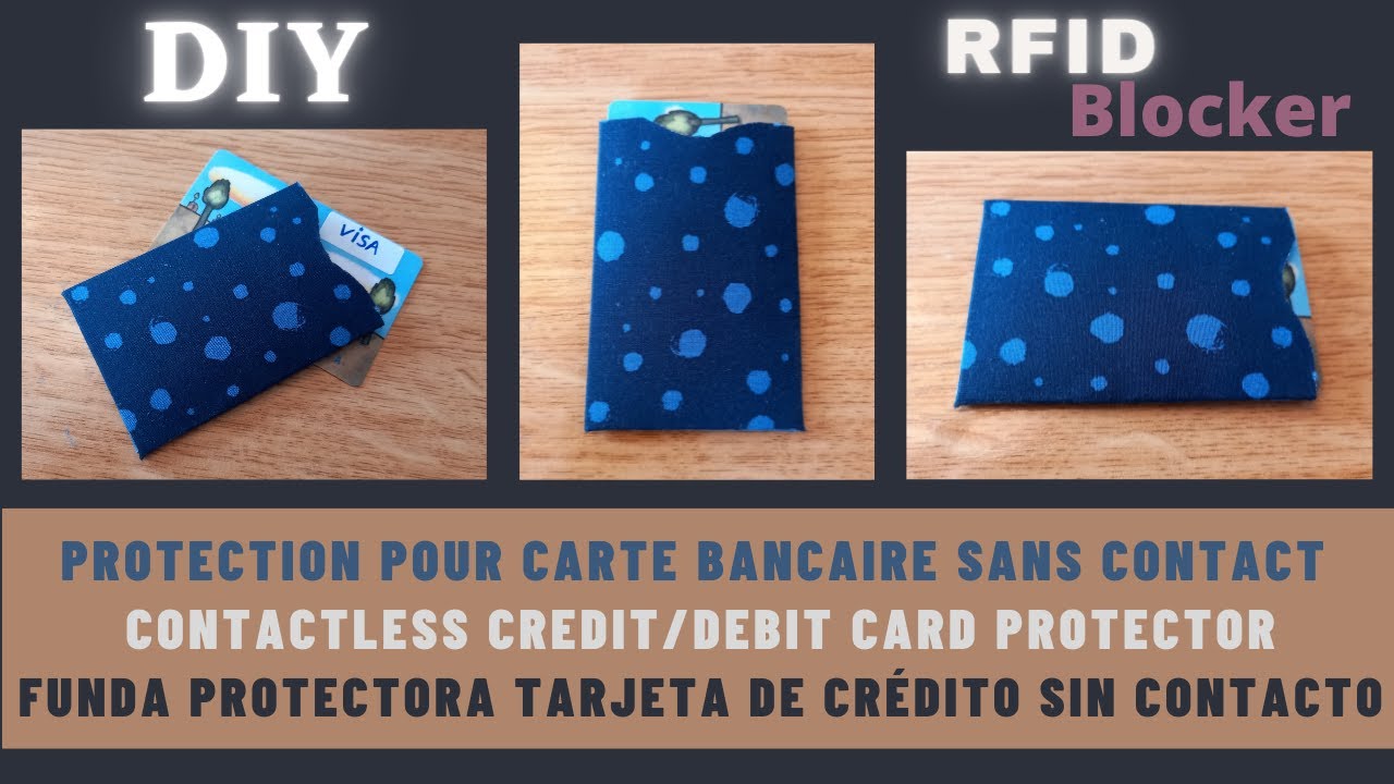 ♻️ DIY 💳 Fabriquer un Étui Anti-RFID pour Carte bancaire Contactless avec un Tetrabrik de lait