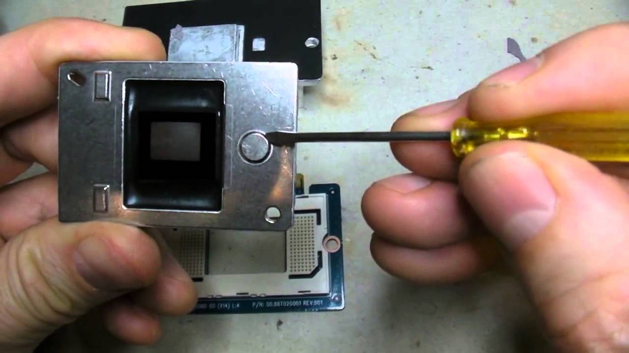 Acer X1160 DLP beamer optical parts and dmd chip teardown / zerlegung  (part 2 of 2)