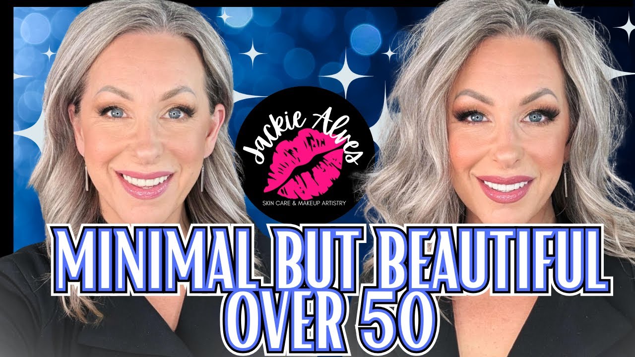 BARE MINIMUM Daytime Makeup Over 50 | Plus Bonus Nighttime Look!