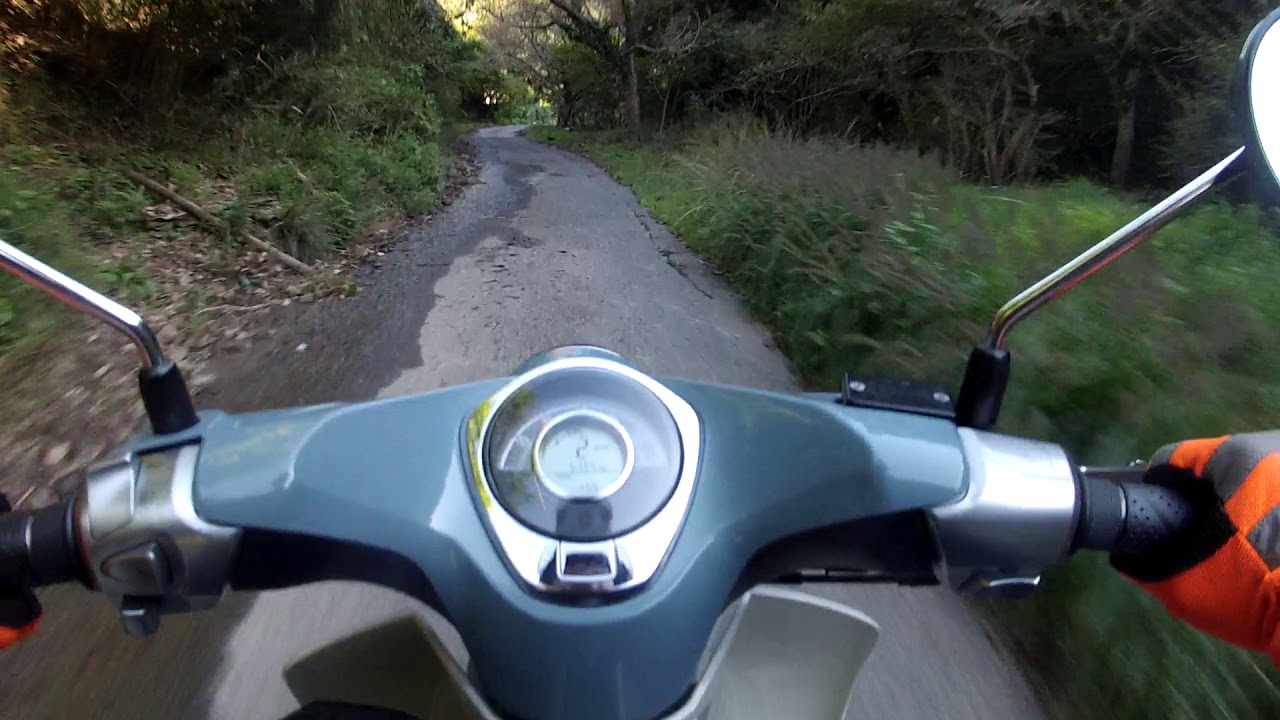 スーパーカブC125【鋸山ロープウェイ乗り場散策】