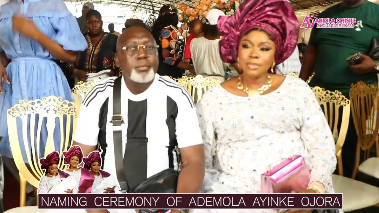 Popular Lagos Bizman, Alhaji Ojora, and his wife Alhaja Vicky Ojora welcome another baby in Lagos.