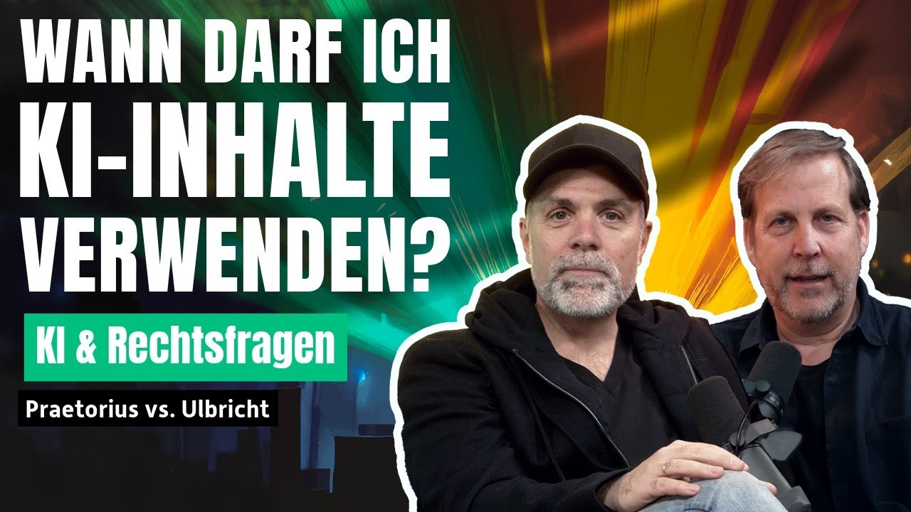 KI & Urheberrecht: Was ist erlaubt? Rechtsanwalt erklärt’s