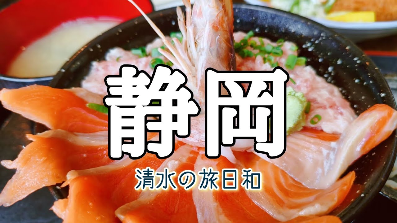 【静岡旅行 1泊2日】#1 清水で海風感じる夫婦旅｜エスパルスドリームプラザ＆河岸の市グルメ
