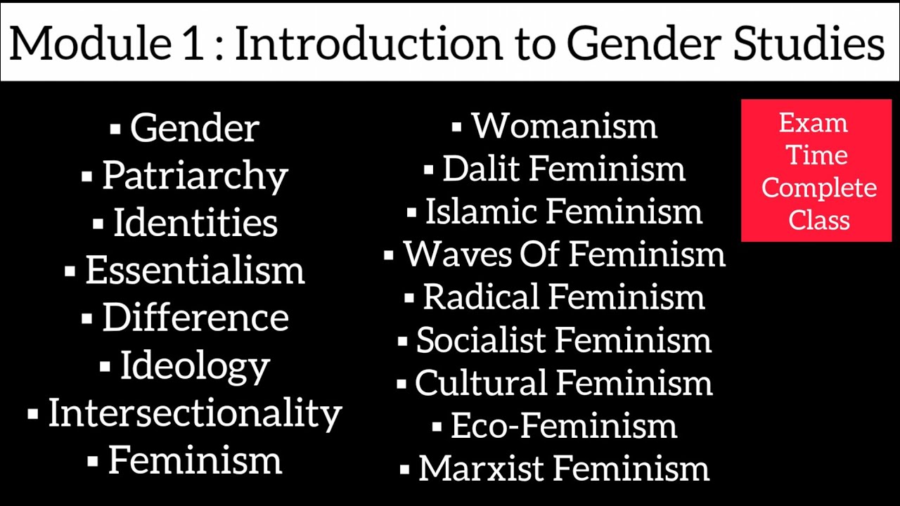 Module 1: Introduction to Gender Studies | Explanation in Malayalam #6thsemester #keralauniversity 💯