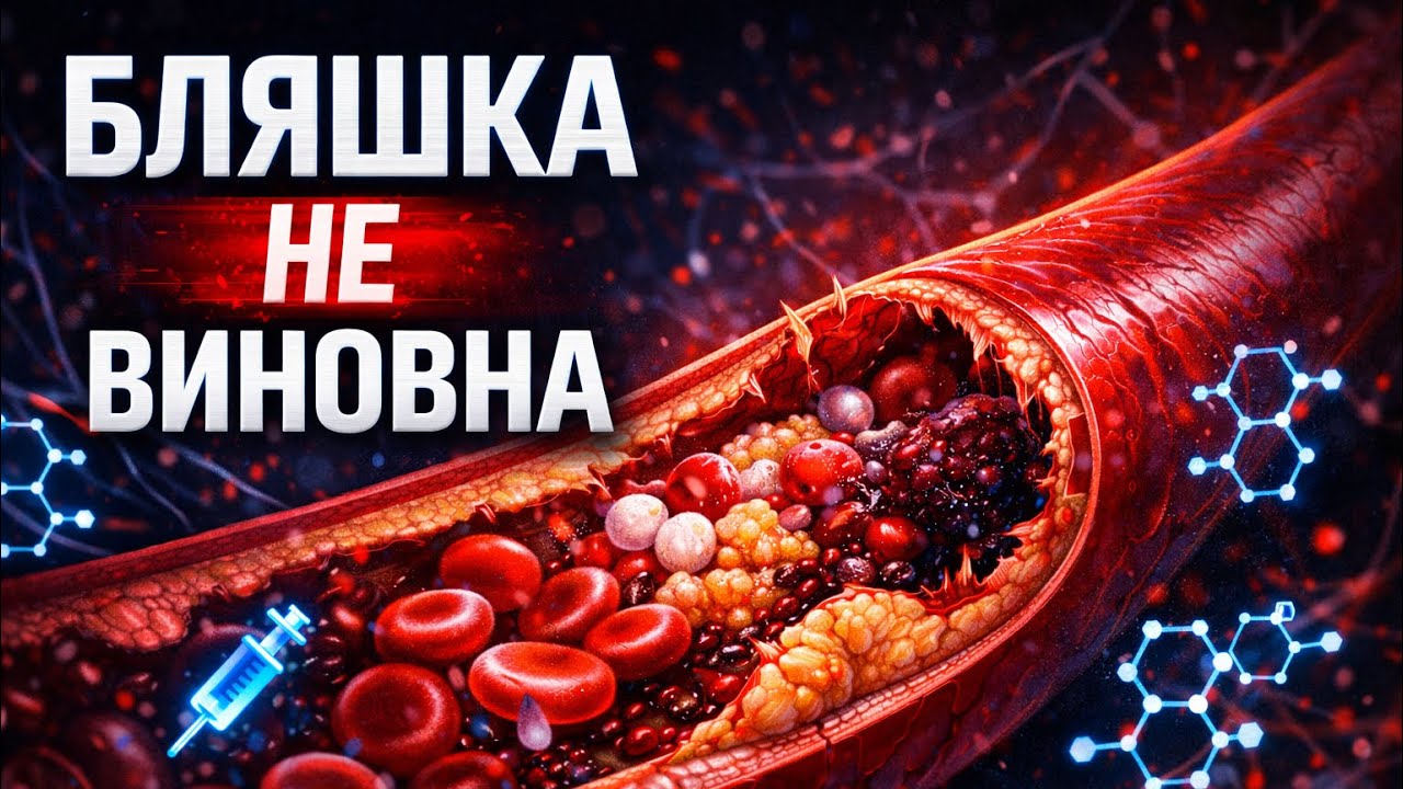 ВРАЧИ МОЛЧАТ ОБ ЭТОМ… ТВОИ СОСУДЫ “ЛОМАЮТСЯ” НЕ ОТ ХОЛЕСТЕРИНА