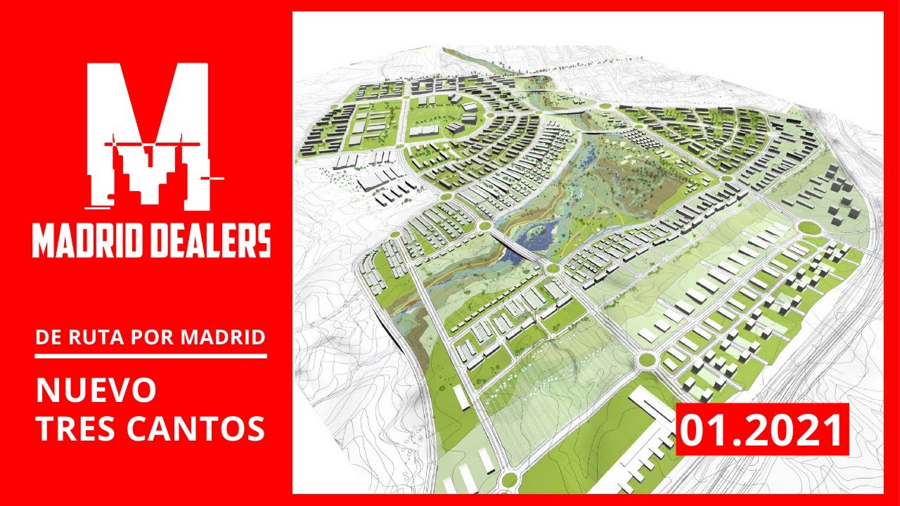 (01.2021) 🏡 Nuevo Tres Cantos | 🚙 De ruta por Madrid (Dashcam Madrid)