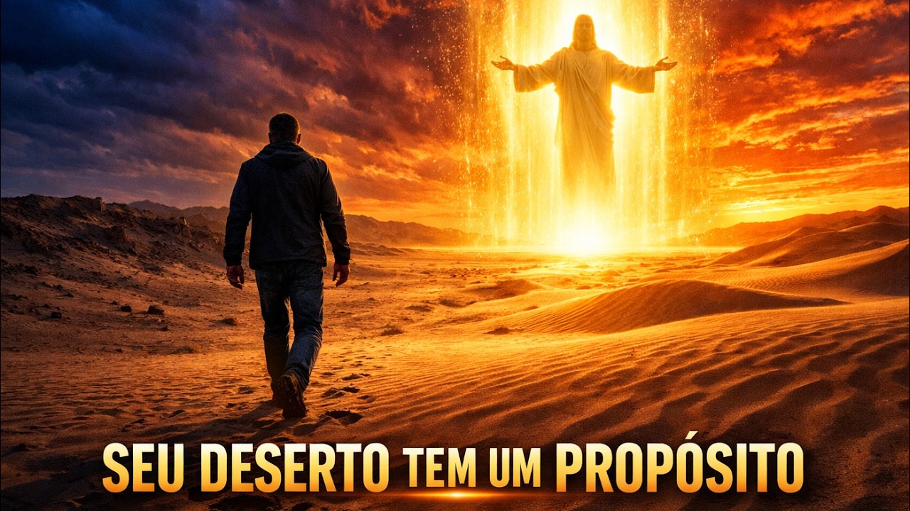 QUANDO DEUS TE COLOCA NO DESERTO — ELE TEM UM PLANO QUE VOCÊ NÃO IMAGINA