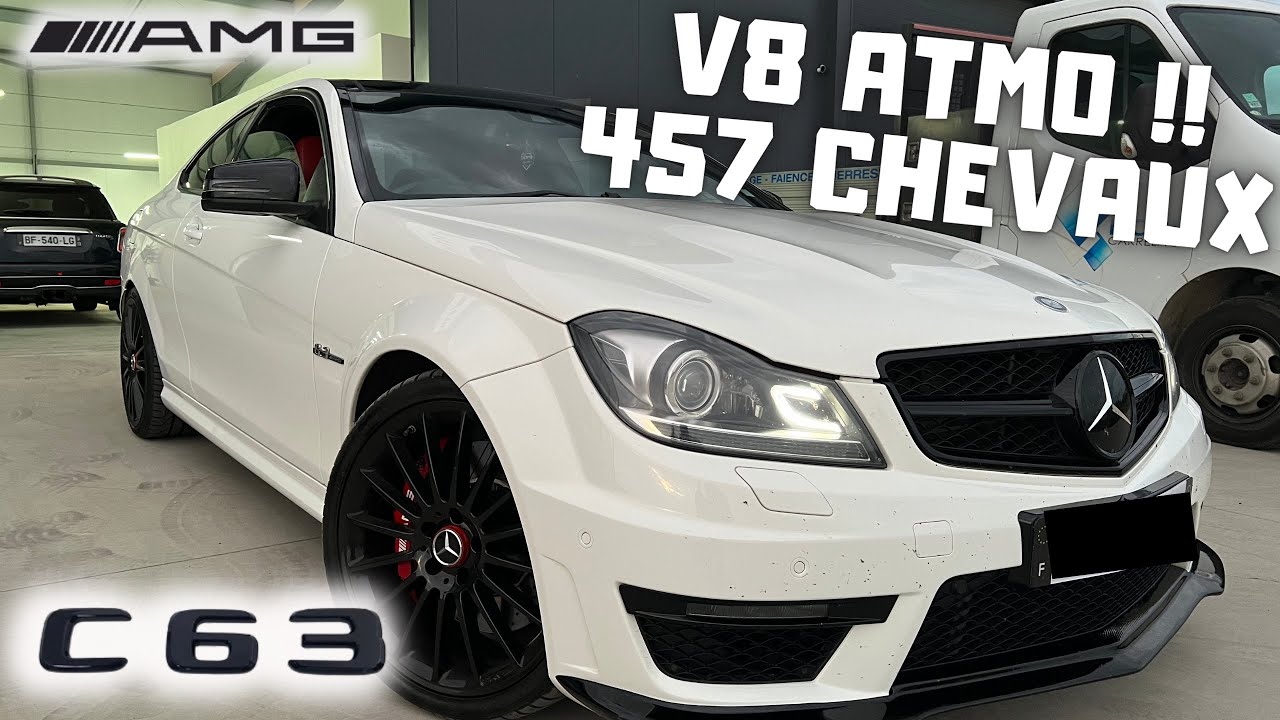 L'INCROYABLE MERCEDES C63 AMG W204 : LE SON DU V8 MAGNIFIQUE !!!🔥🔥