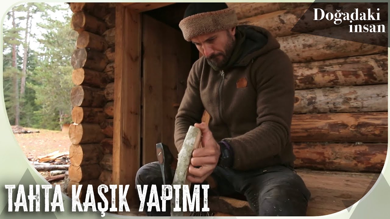Kayın ağacından tahta kaşık yapımı | Doğadaki İnsan 15. Bölüm