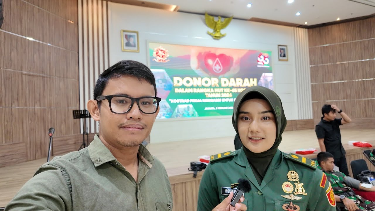 HUT ke-65 Kostrad :Prajurit Berbagi Nyawa Lewat Donor Darah dan Pesan Menyentuh Letda Bisyarah
