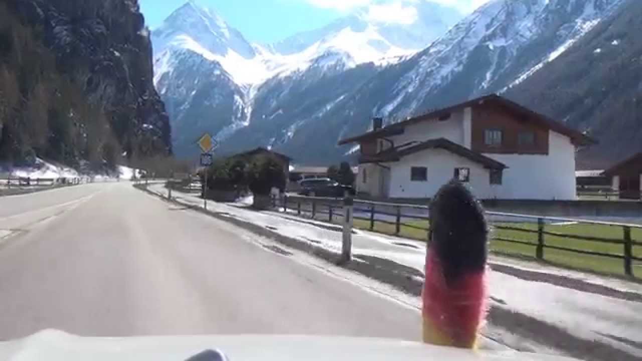 Unterlängenfeld Längenfeld Runhof Huben Granstein Kaisers Sölden Tirol B186 Österreich 7.4.2015