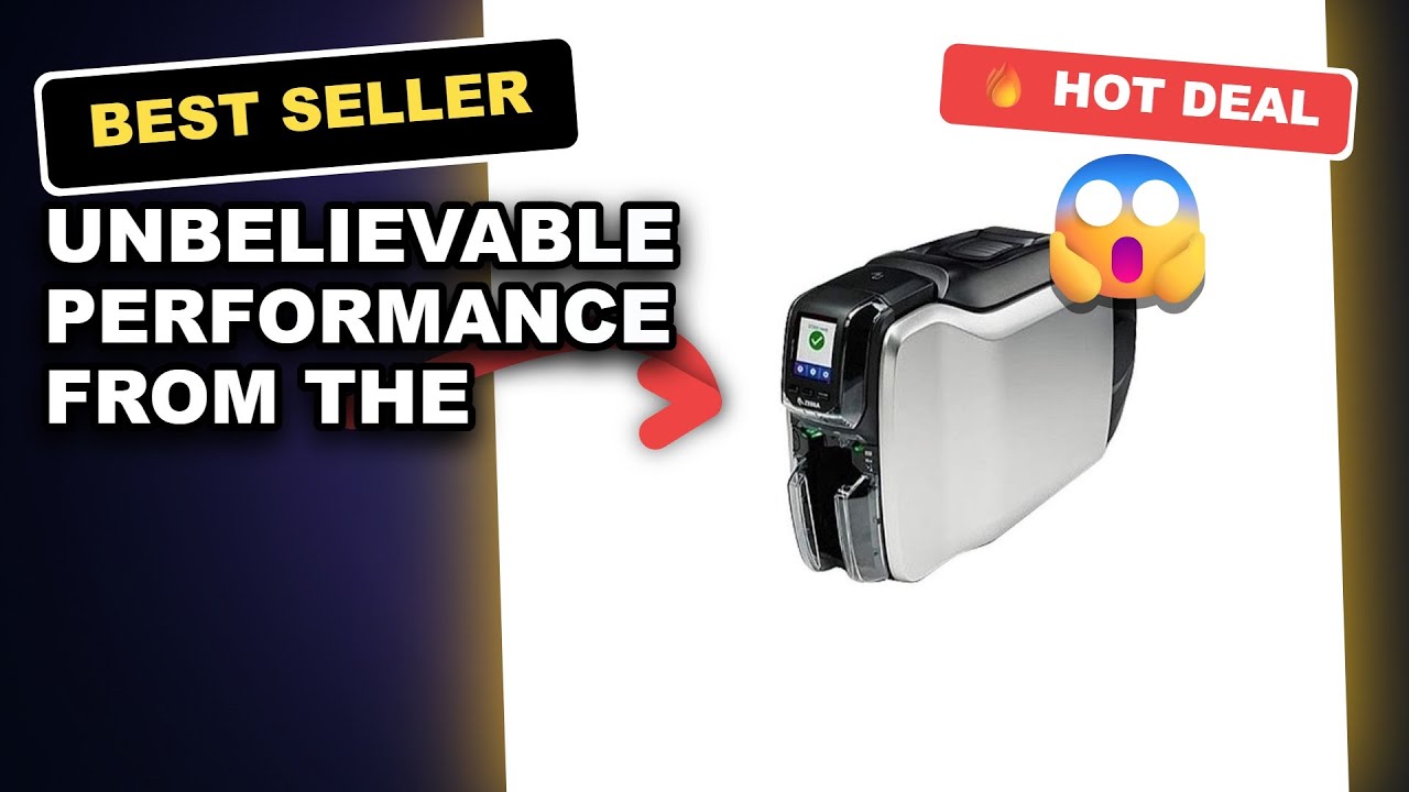 UNBELIEVABLE Performance from the Zebra ZC32 ZC300 Series Double-Sided USB Ethernet ID Card Printer