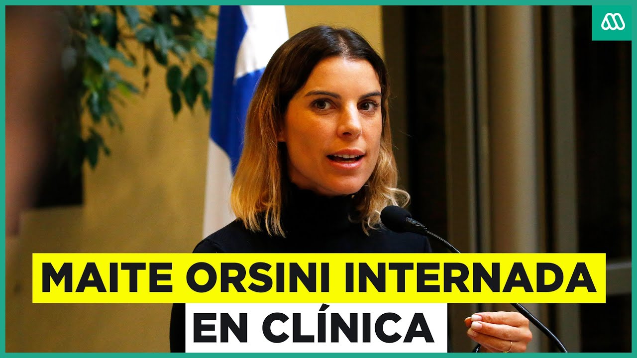 Diputada Maite Orsini internada en clínica: ¿Qué se sabe al respecto?