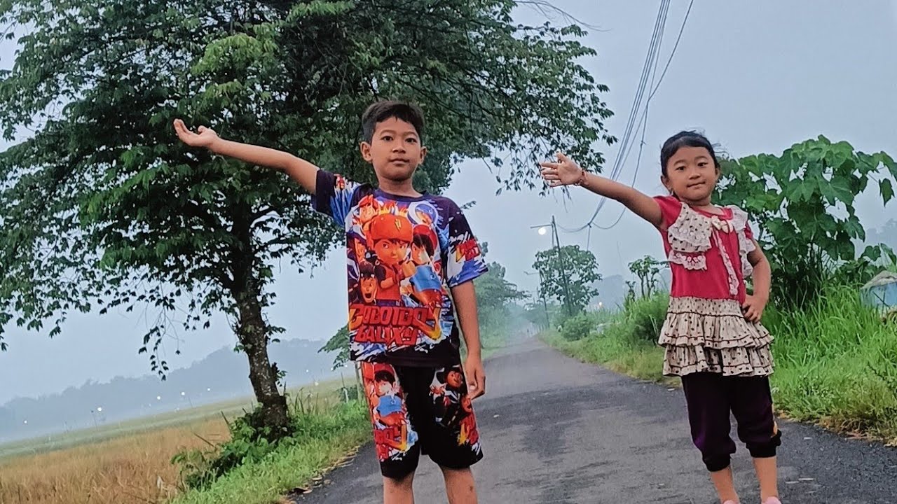 Jalan-jalan pagi diawal puasa ramadhan