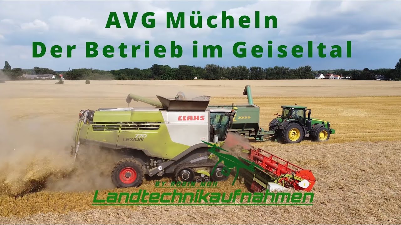 Ernte 2021 AVG Mücheln/ Landtechnikaufnahmen