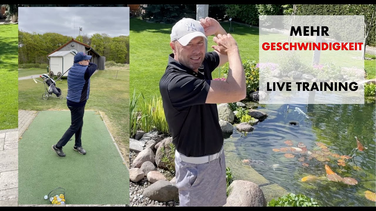 Mehr Schlägerkopf-Geschwindigkeit - mit Livetraining