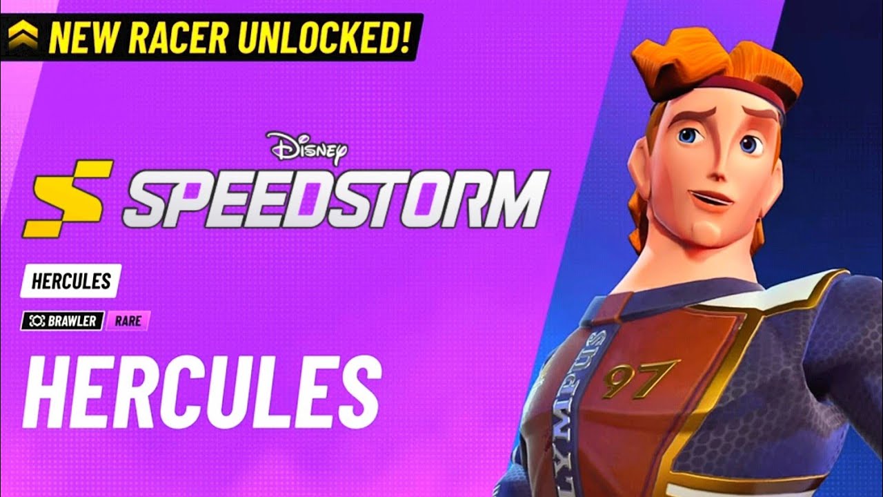 Disney Speedstorm - How to unlock Hercules and Chapter 5