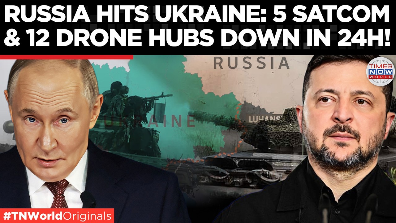 21,000 CASUALTIES IN KYIV: Russia Claims It Destroyed Ukraine's Satellite Stations In Donetsk!