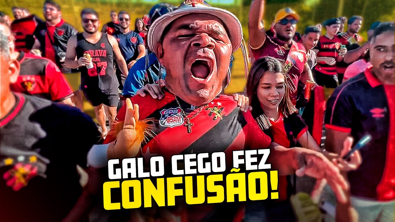 GALO CEGO CRIOU CONFUSÃO NO JOGO DO SPORT RECIFE 😱 | RESENHAS DO GALO CEGO