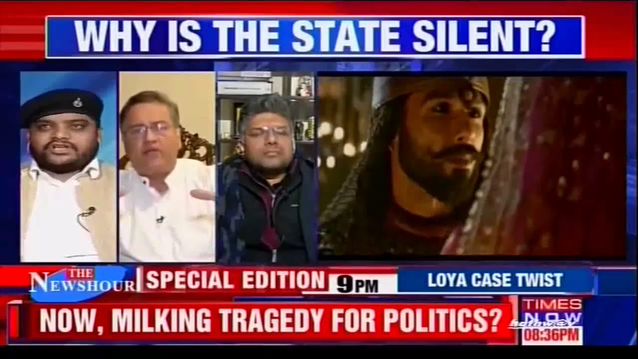 SPECIAL DEBATE ON PADMAVATI TIMES NOW 14 01 2018