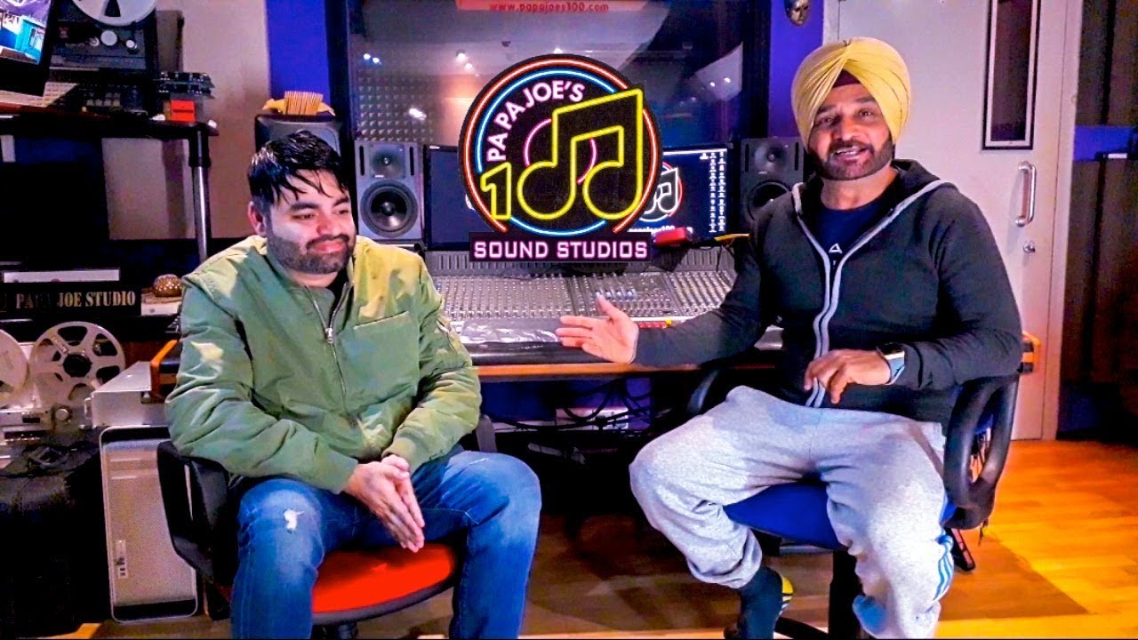 Music Producer Beat Minister & Singer Inderjeet London @ Papa Joe Studio UK