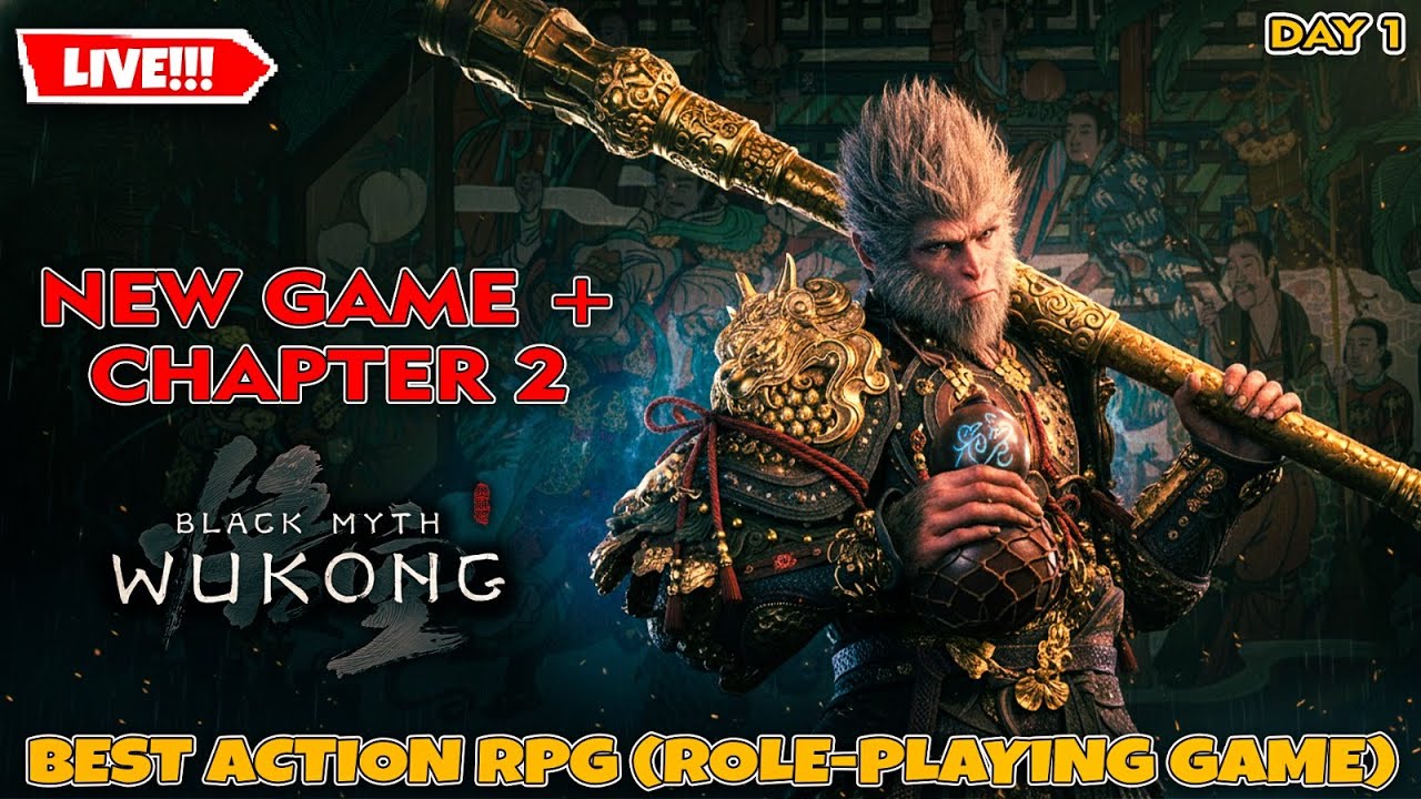 Black Myth: Wukong NG + Chapter 2 🔥 Harder Enemies & New Powers | PC Gameplay Hindi