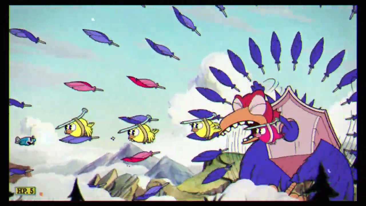 Cuphead Mod: GEO MODE - Wally Warbles
