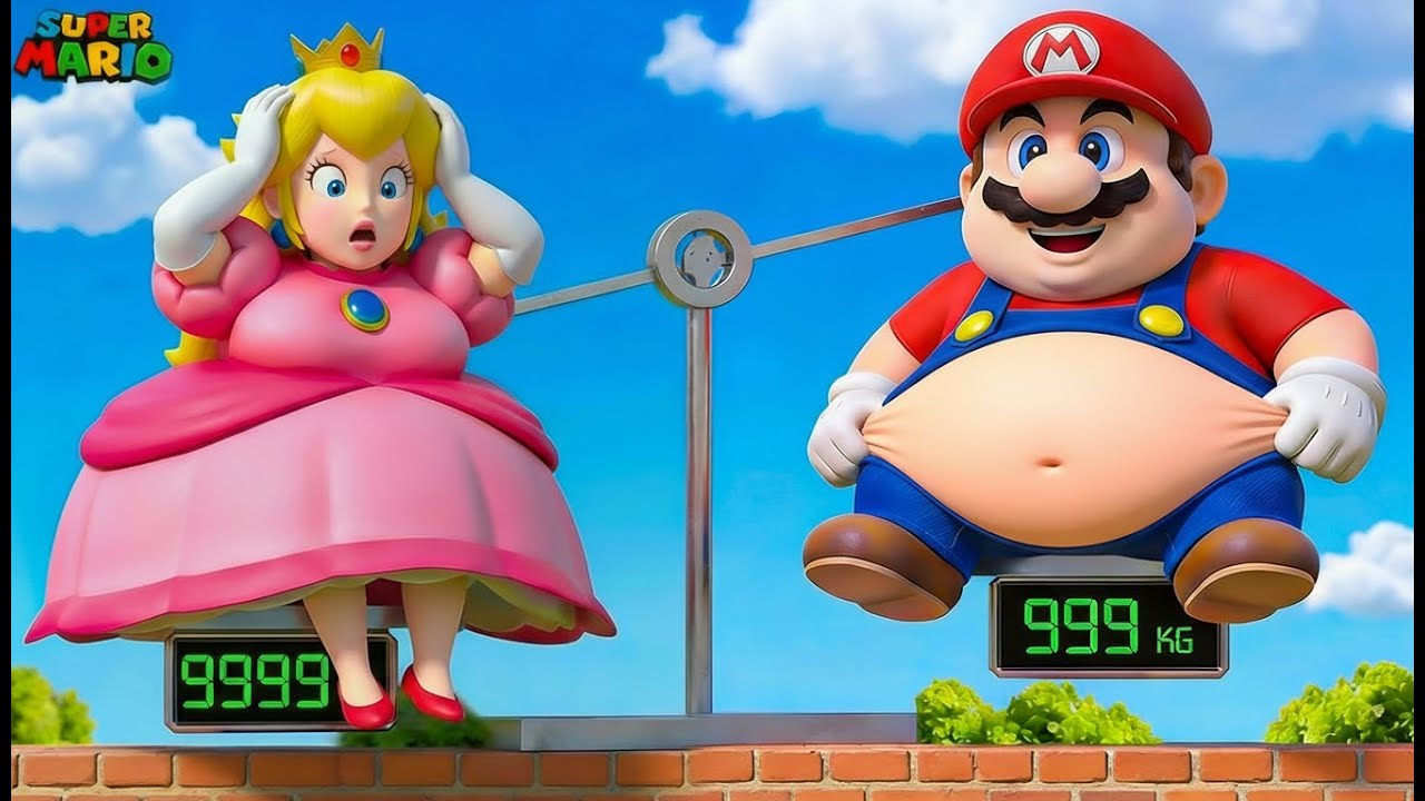 Peach Must Gain Weight to Save Mario… Their Love Is Shattered by Bowser 💔🍄 Super Mario Odyssey Story