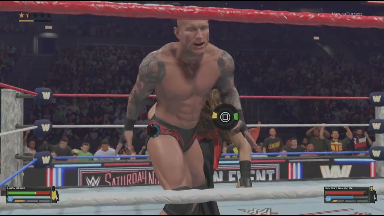WWE 2K26 Randy Orton VS Shinsuke Nakamura