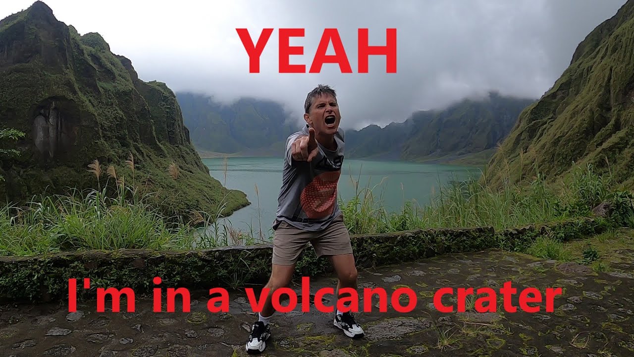 Mt Pinatubo Volcano trek - Part 2  (Walk to the Crater)