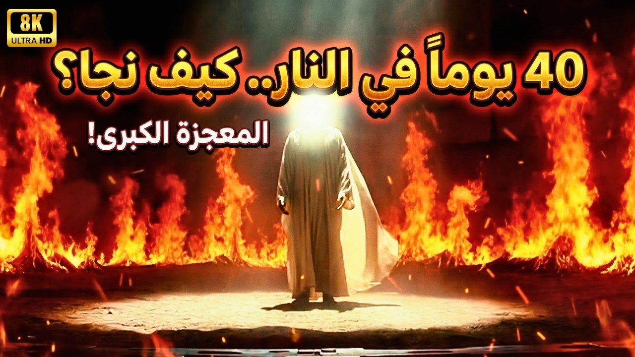 40 يوماً في الجحيم! المعجزة الكبرى لنجاة سيدنا إبراهيم من نار النمرود