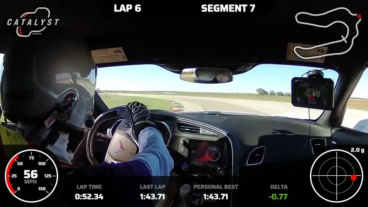 MSR Houston - 1.42 - Hot Lap - 2.4 CCW - C7 Corvette z51 - Nov22'