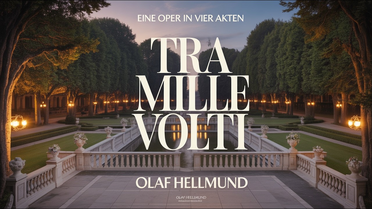 Tra mille volti – Eine Oper in vier Akten | Original Opera von Olaf Hellmund