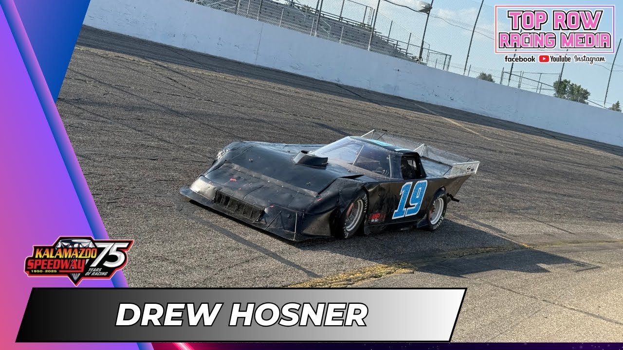 8/15/25 | Drew Hosner | Outlaw Limited Late Model Feature | Kalamazoo Speedway