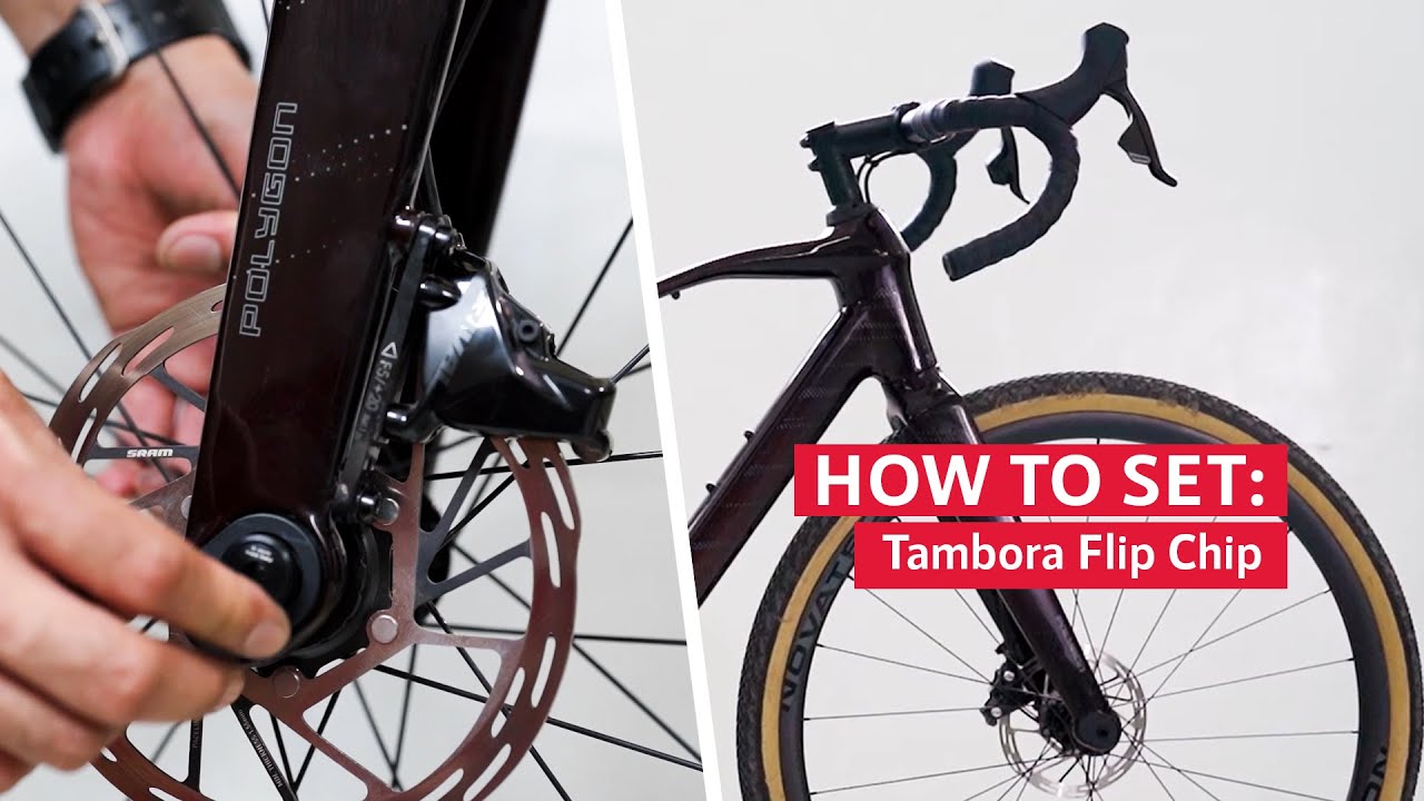 How to Set Tambora Flip Chip | Step by Step from Gravel to All-Road Setting