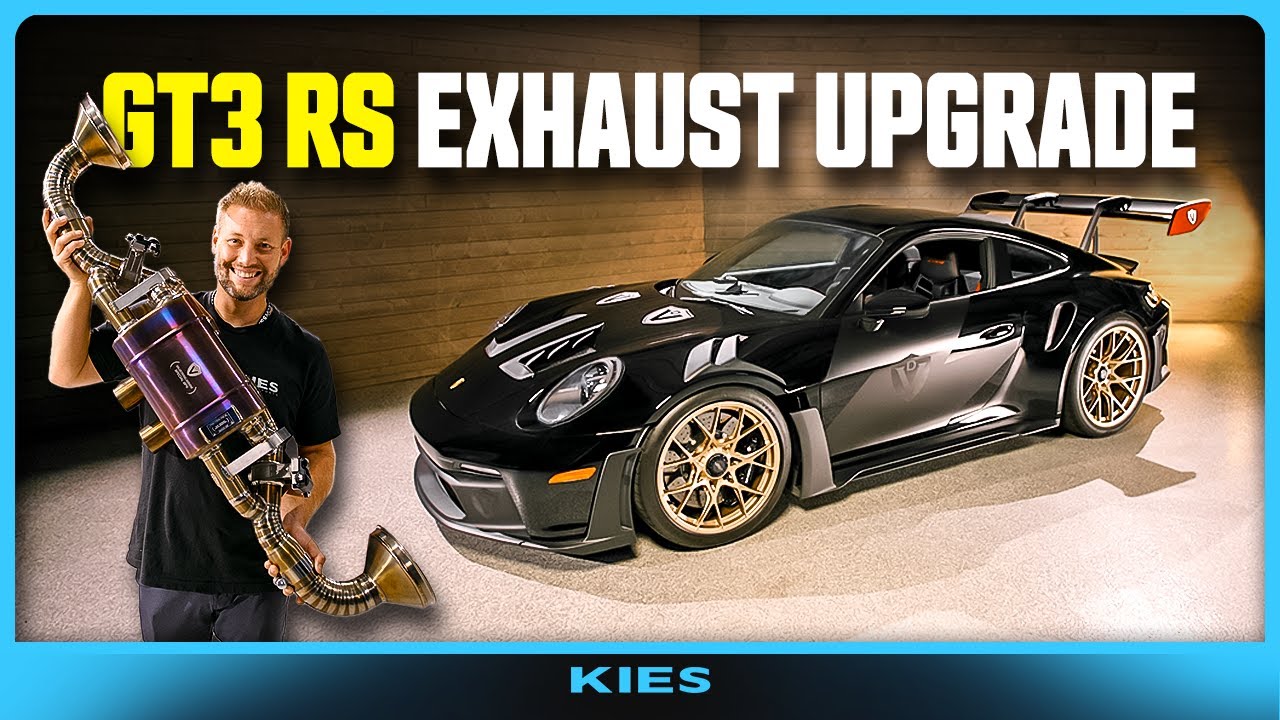 How to UPGRADE your PORSCHE 992 GT3 RS exhaust! (+ KIES VALVE CONTROLLER)