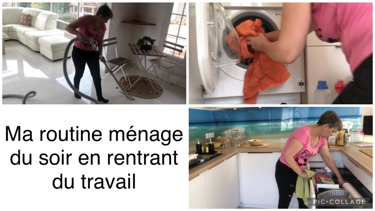 MA ROUTINE MÉNAGE DU SOIR EN RENTRANT DU TRAVAIL/CLEAN WITH ME/NETTOIE AVEC MOI/🌸CRÉANATH PASSION🌸