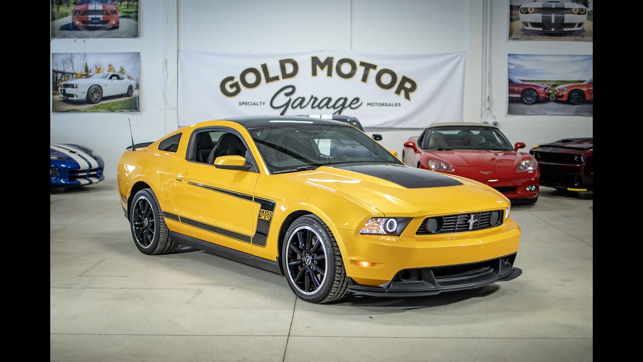 2012 Mustang Boss 302 | Gold Motor Garage