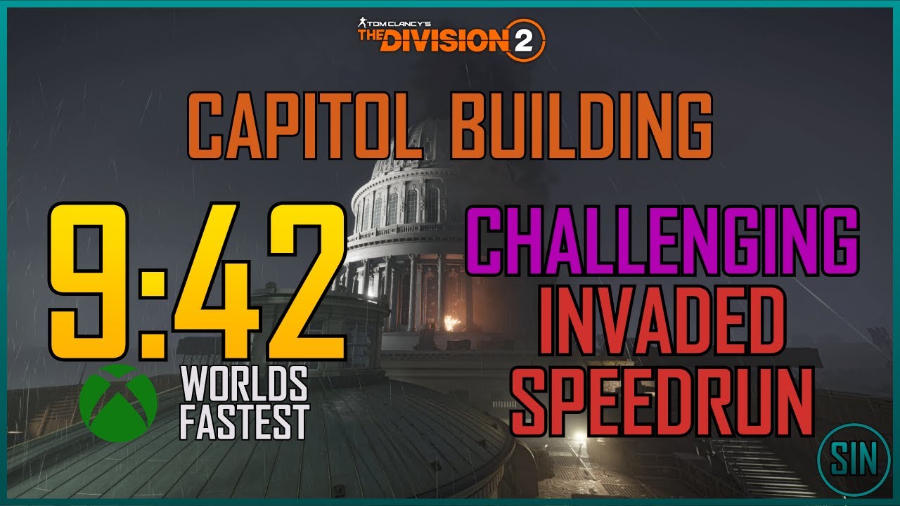 Capitol Building Speedrun - Invaded Challenging - Xbox 9m42